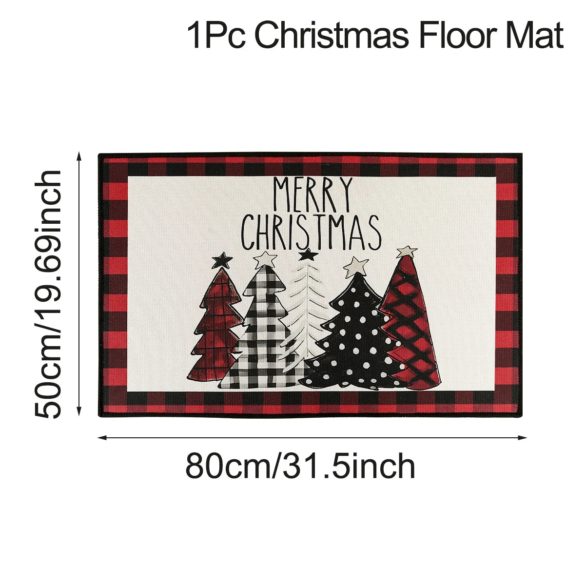 Christmas Kitchen Floor Mats