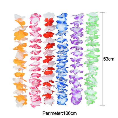 10/20/30/50 Piece Hawaiian Flower Leis