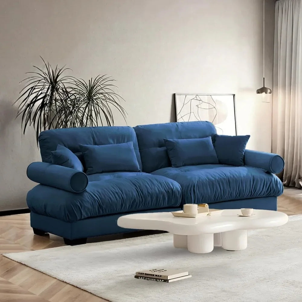 Modern Velvet  Loveseat