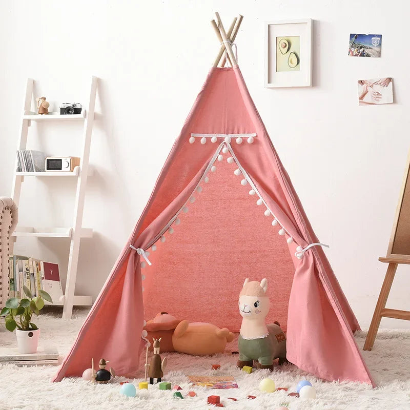 1.6m Children's TeePee Tent, Portable