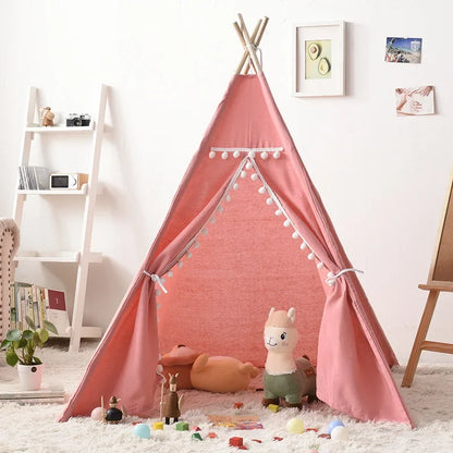 1.6m Children's TeePee Tent, Portable