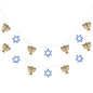 Star/Menorah LED String Lights For Hanukkah
