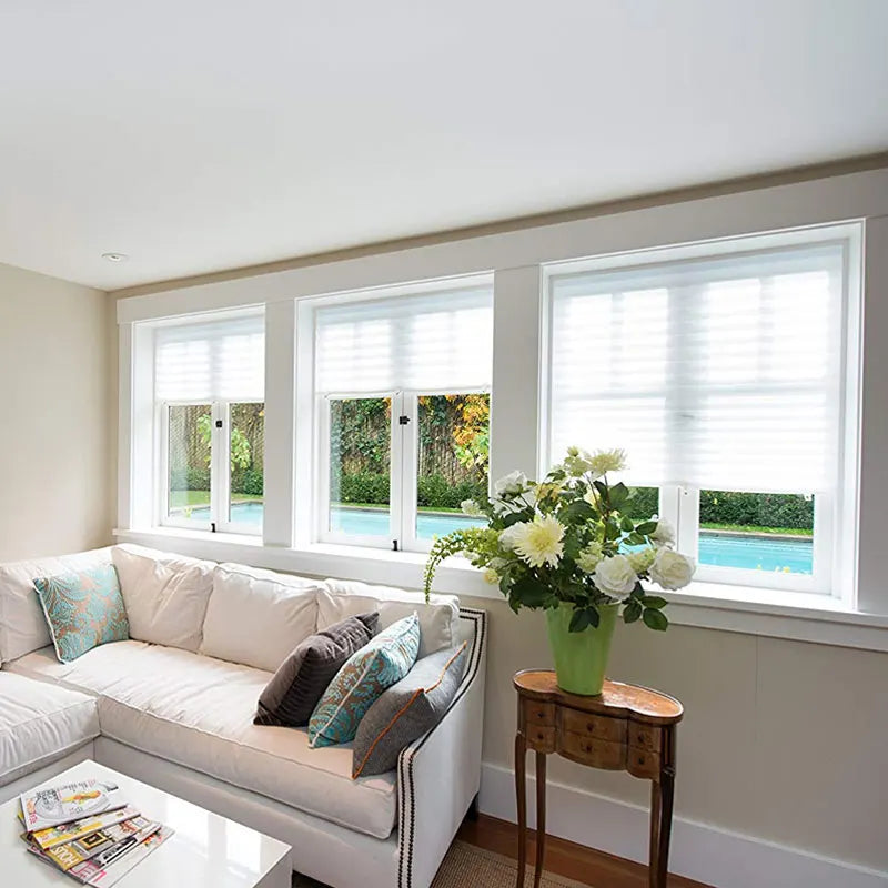 Self Adhesive Folding Curtain For Living Room