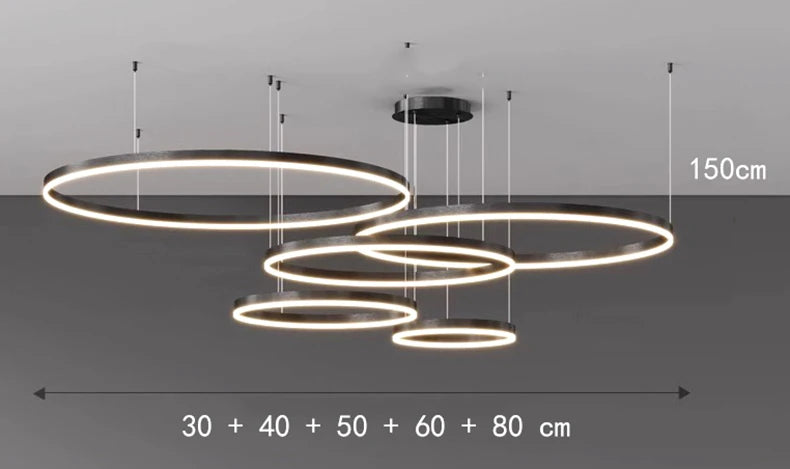 Modern And Elegant LED Dimmable Pendant Lighting