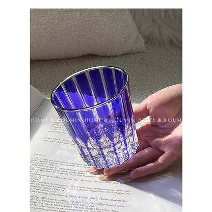 s
Elegant Crystal Whiskey Glass Clear/Black/Green/Orange/Purple/Blue Available Handwash