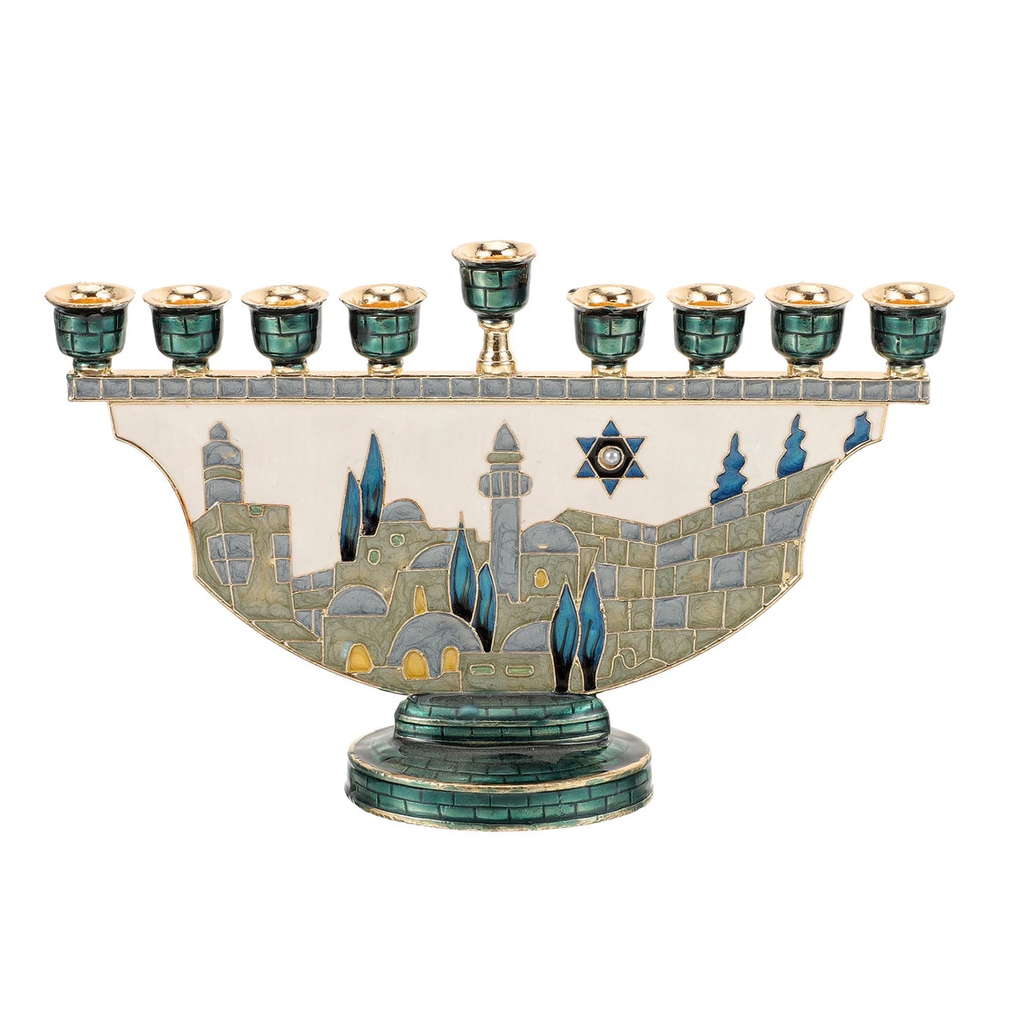 Hanukkah Menorah Candelabrum