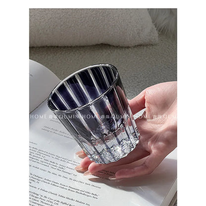 s
Elegant Crystal Whiskey Glass Clear/Black/Green/Orange/Purple/Blue Available Handwash