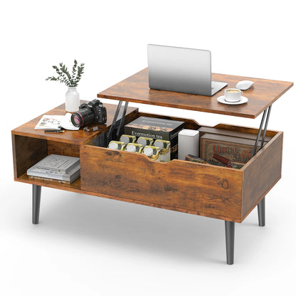Modern Coffee Table With Storage And Lift Top