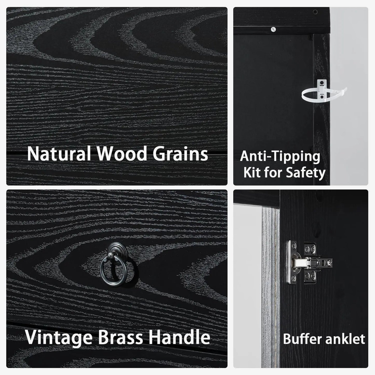 71" Arched Modern Display Cabinet, Glass Doors 2 Drawers