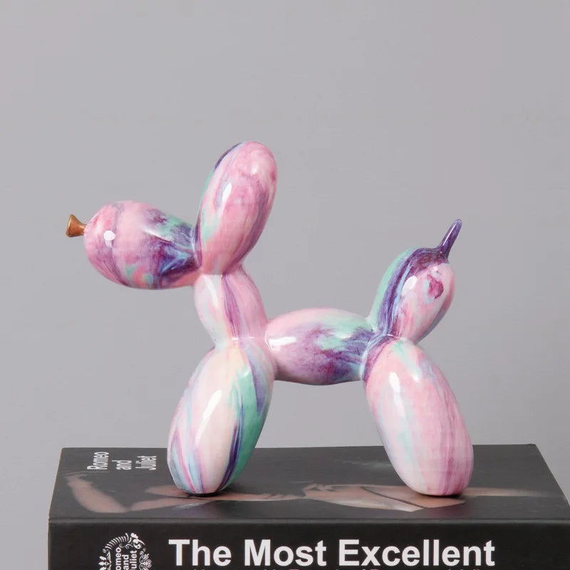Modern Graffiti Art Balloon Dog Scupture