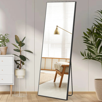 Modern Elegant Archer Or Rectangular Full Length Mirror Free Standing Or Wall Mount