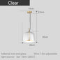 Modern Hanging Glass Pendant Lights for Kitchen Dining Room Living Room