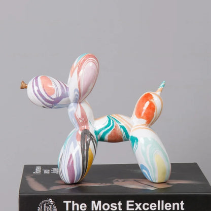 Modern Graffiti Art Balloon Dog Scupture