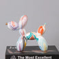 Modern Graffiti Art Balloon Dog Scupture