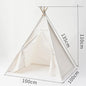 1.6m Children's TeePee Tent, Portable