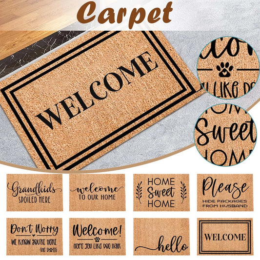 Welcome Mats for Entrance Door Mat Funny Door Mats Outside Entrance Doormat Rug Kitchen Carpet Decorative Colorful Home Decor
Whimsical Outdoor Non Slip Waterproof Door Mats