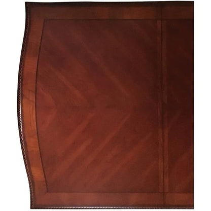 Traditional Dining Room Table With Extendable Leaf