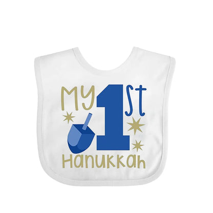 Boy/Girl My 1ST Hanukkah Bib