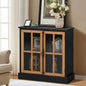 Modern Decorative Storage Cabinet, Adjustable Shelves