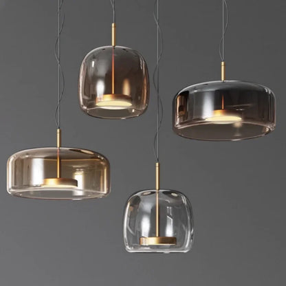 Modern Hanging Glass Pendant Lights for Kitchen Dining Room Living Room
