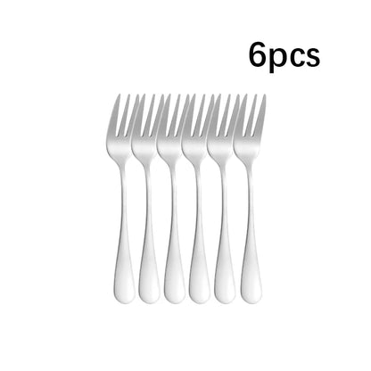 30 Piece Silver Stainless Steel Cutlery Set Knife/Dinner Fork/Dessert Fork/Tablespoon/Teaspoon Dishwasher Safe