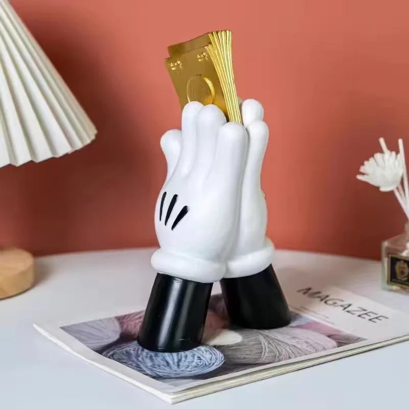 Funky, Fun, Resin Cartoon Hands Sculpture