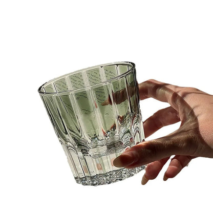 s
Elegant Crystal Whiskey Glass Clear/Black/Green/Orange/Purple/Blue Available Handwash