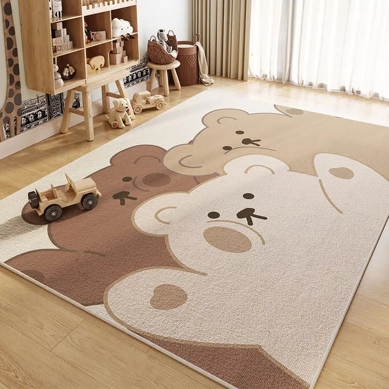 Children's Room Crystal PileRug Living Room Bedroom Crawl Mat Reading Area Baby Play Crawl Mat Bedroom Rug
Children's Room Velvet Soft Play Mat/Area Rug