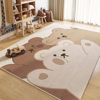 Children's Room Crystal PileRug Living Room Bedroom Crawl Mat Reading Area Baby Play Crawl Mat Bedroom Rug
Children's Room Velvet Soft Play Mat/Area Rug