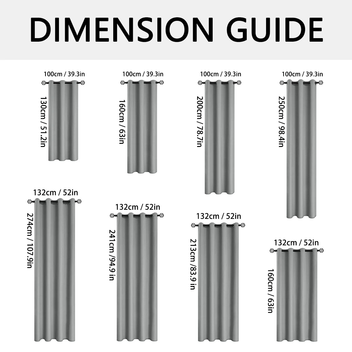 Blackout Curtains For Bedroom and Living Room