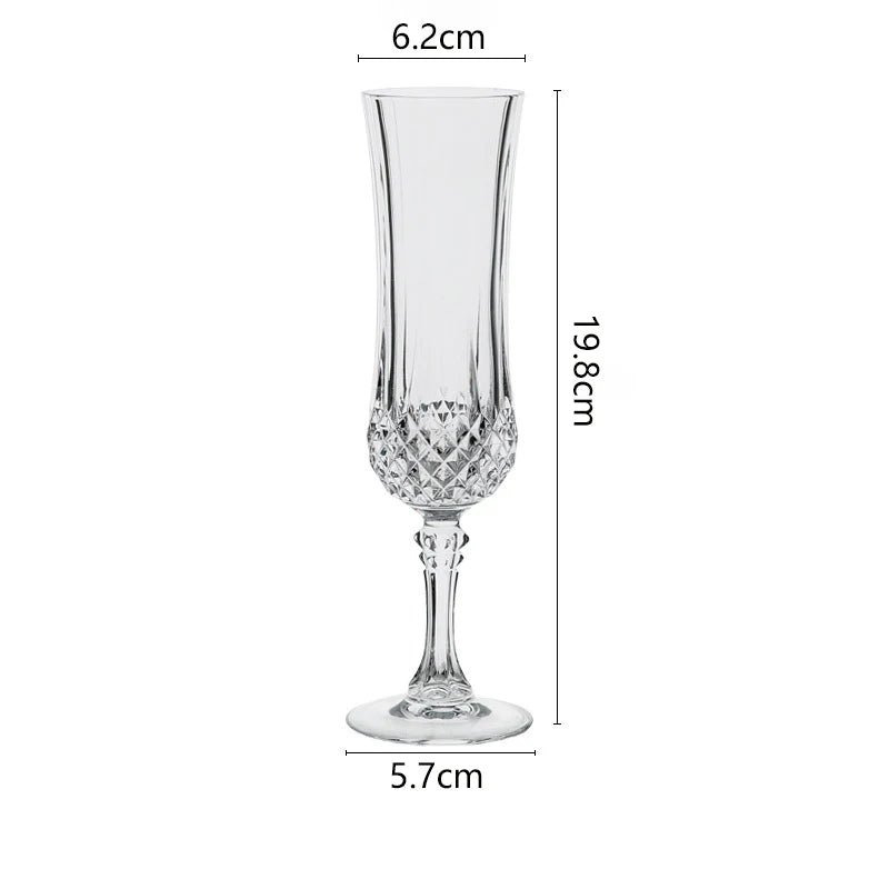 4Piece Elegant Etched Barware Handwash