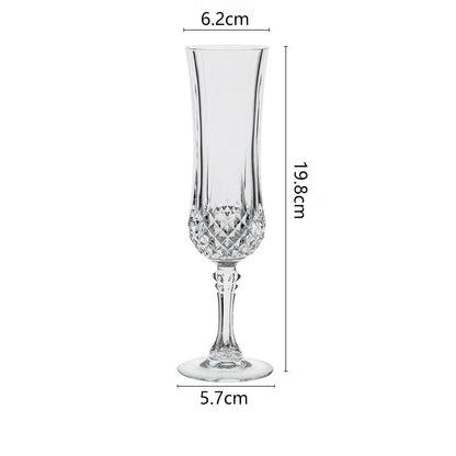 4Piece Elegant Etched Barware Handwash