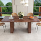 Dining Table for 6 8 10, Modern Farmhouse Rectangular Table