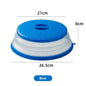 Collapsible Microwave Food Cover Prevents Splatter Colander