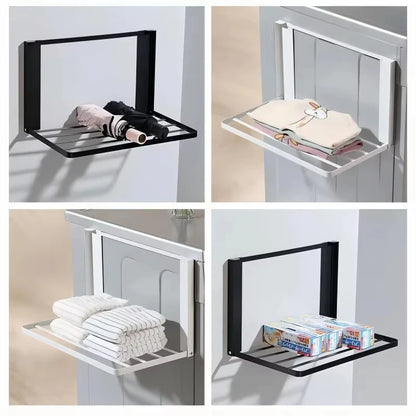 Magnetic Laundry Product Shelf, Attaches To Side Of Washer Or Dryer