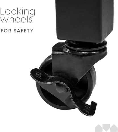 Twin Pop Up Trundle Black Metal Bed Frame