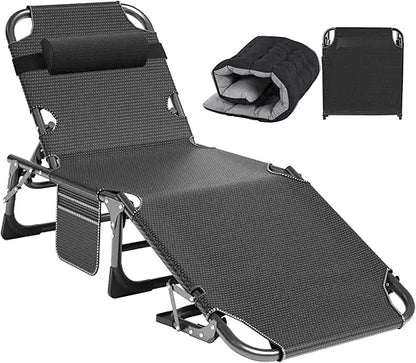 Light Weight Portable Tanning Lounge Chair Set Of 2
