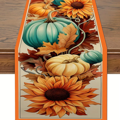 Fall/Thanksgiving Linen Table Runner
