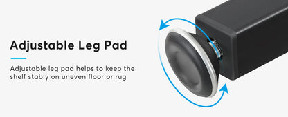 6 Tier Space Saving Corner Shelf Unit