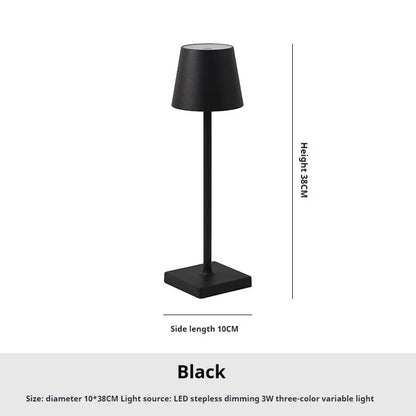 Cordless USB Rechargeable Table Lamp