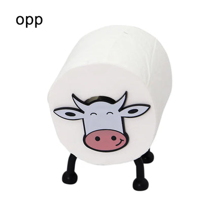 Cute Black Sheep Toilet Paper Holder Stackable