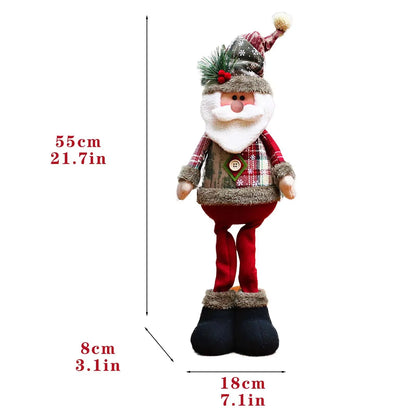 Standing Christmas Santa/Snowman/Reindeer Decorations