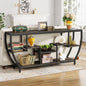 Modern Console/Sofa Table With Shelving