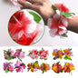 6 Piece Hawaiian Luau Set, Wrist Leis Or Headbands