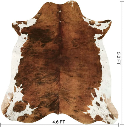 American Style Faux Fur Animal Print Rug