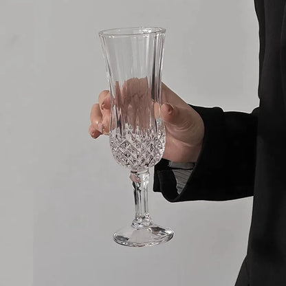 4Piece Elegant Etched Barware Handwash