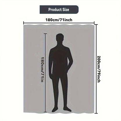 Clear Plastic Shower Liner Stain And Soap Scum Resistant Magnetic