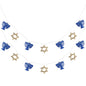 Star/Menorah LED String Lights For Hanukkah