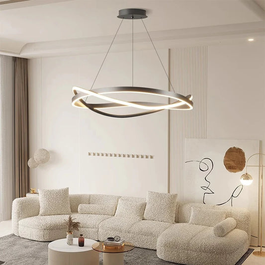 Modern Sleek And Elegant Hanging Light Dimmable